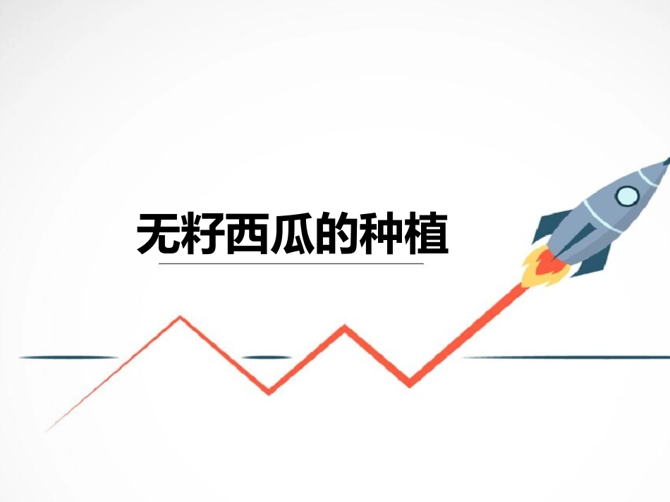 无籽西瓜的种植_第1页