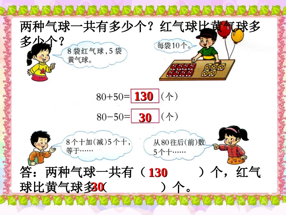 两种气球-整十、整百数的加减_第1页