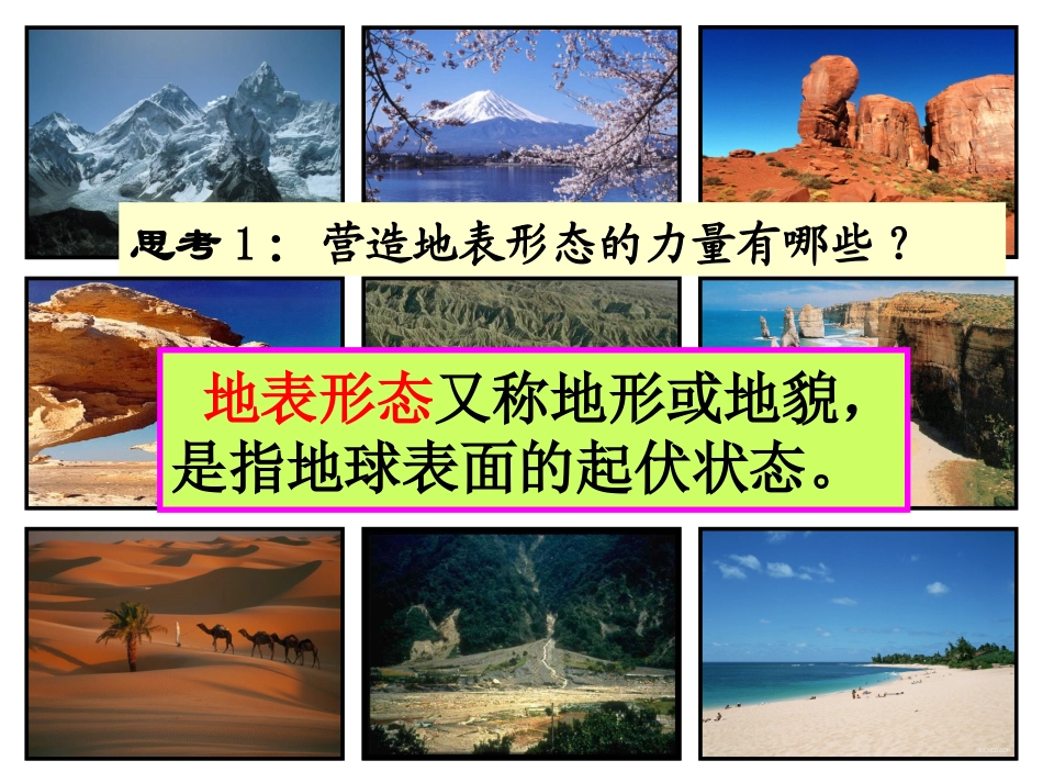 第四章第一节营造地表形态的力量_第2页