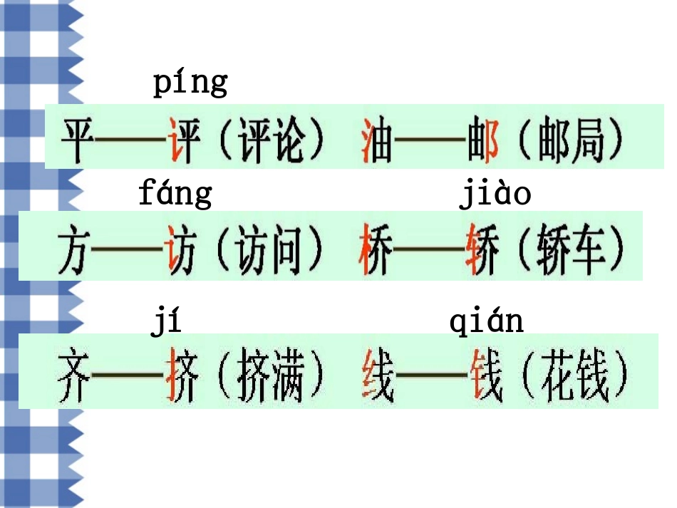 小学-一年级-下册-语文园地一-ppt_第3页