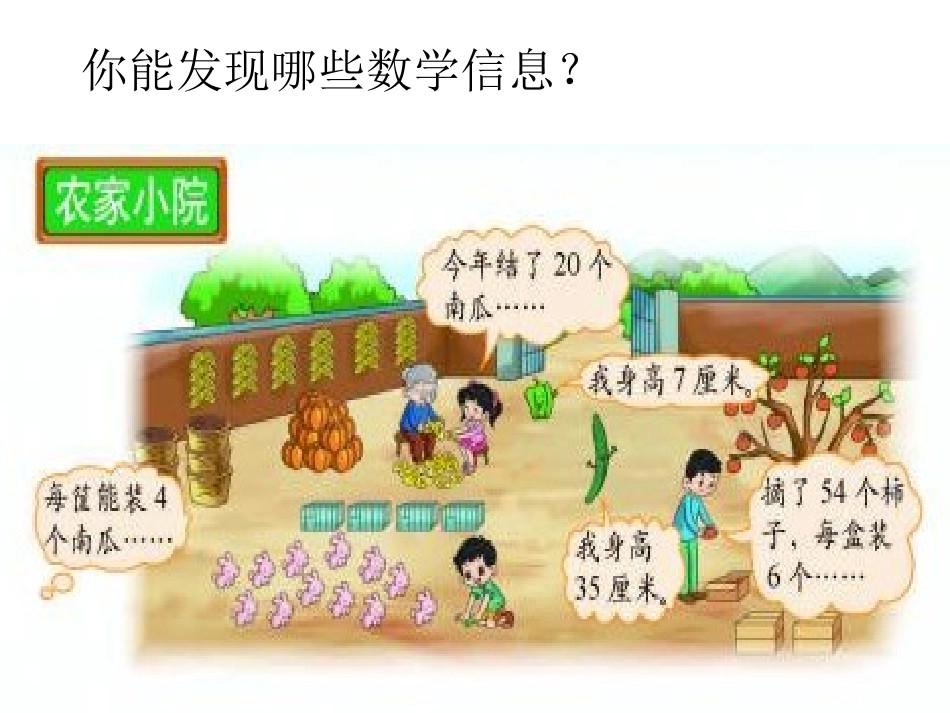 新北师大二年级数学上册《农家小院》课件_(3)_第3页