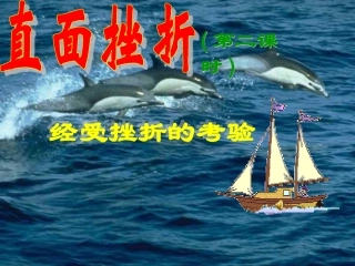 直面挫折之经受挫折的考验.PPT