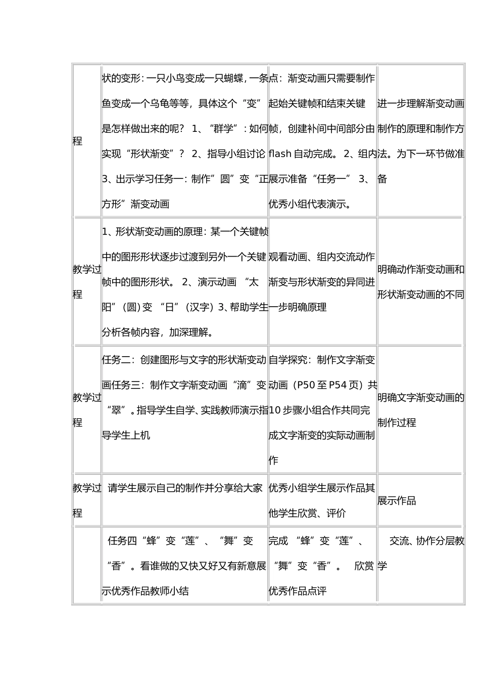教案《形状渐变题文字》_第2页