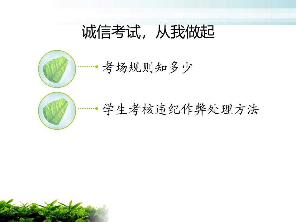 诚信考试主题班会PPT_第3页