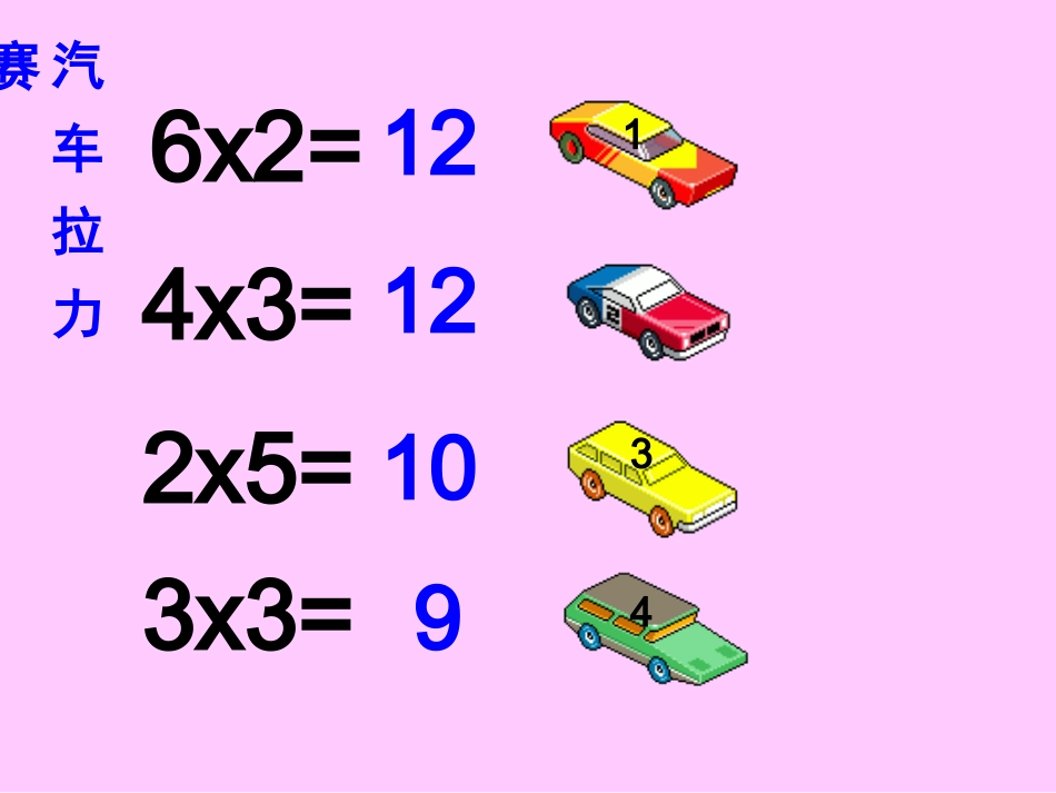数学二年级上冀教版6.2《用2-6的乘法口诀求商》课件_第3页