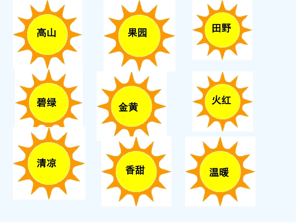 (部编)人教语文2011课标版一年级下册4、《四个太阳》_第2页