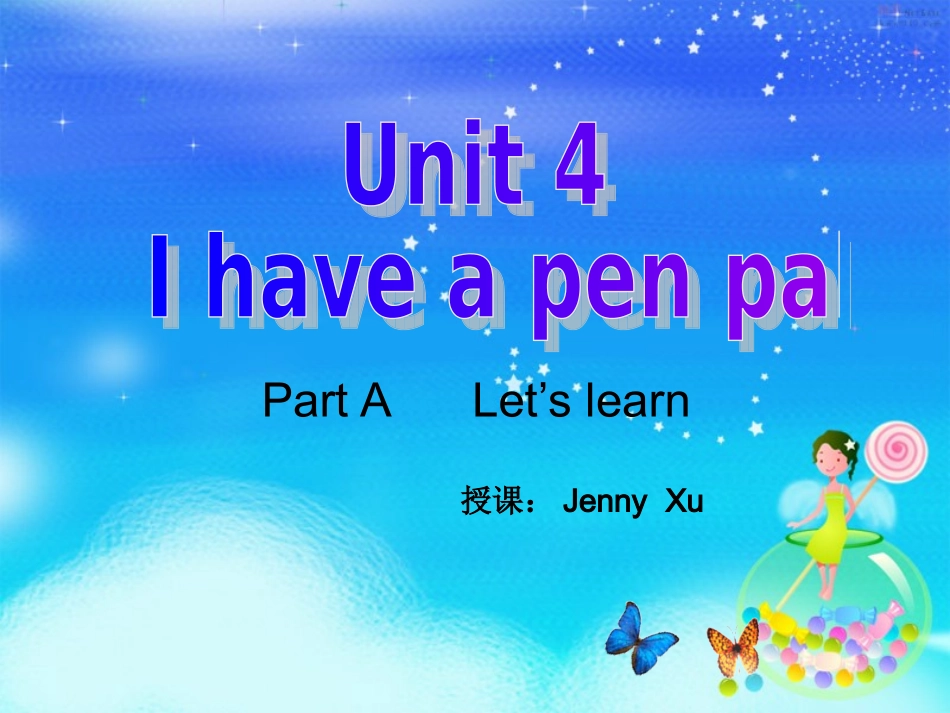 PEP六年级英语上册UNIT4_第2页