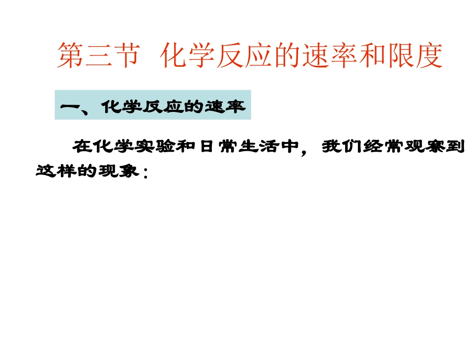 化学反应速率和限度_第2页