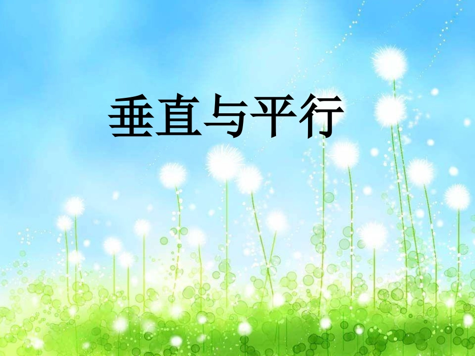 平行与垂直葛甸强_第1页