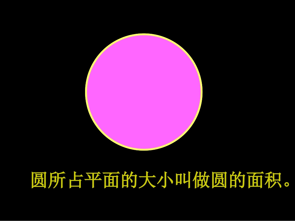 六年级数学上册4-圆3.圆的面积第一课时课件_第2页