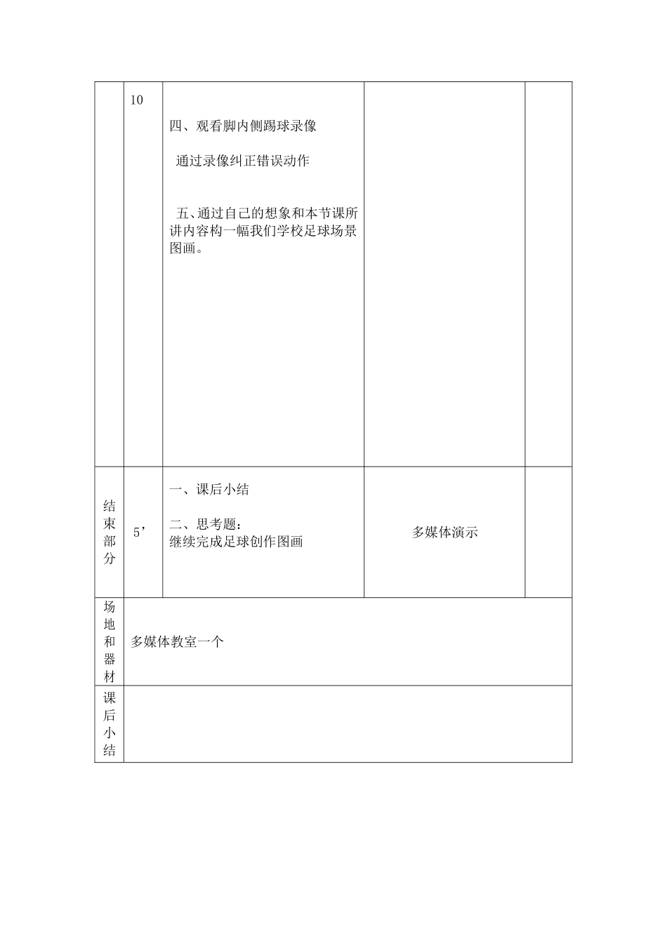 小学足球教案_第3页