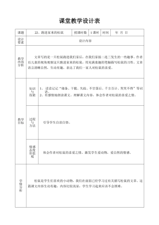22跑进家来的小松鼠