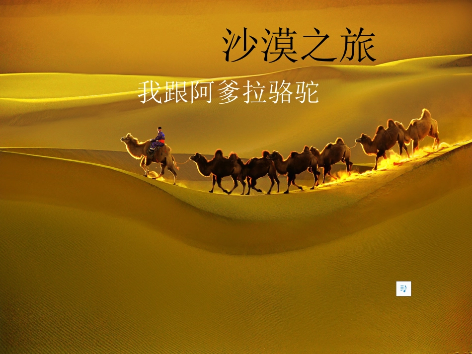 我跟阿爹拉骆驼-(1)_第3页