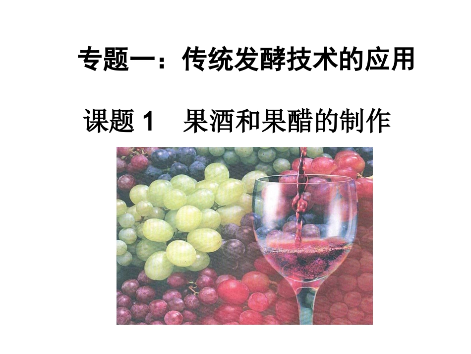 果酒和果醋的制作_第2页