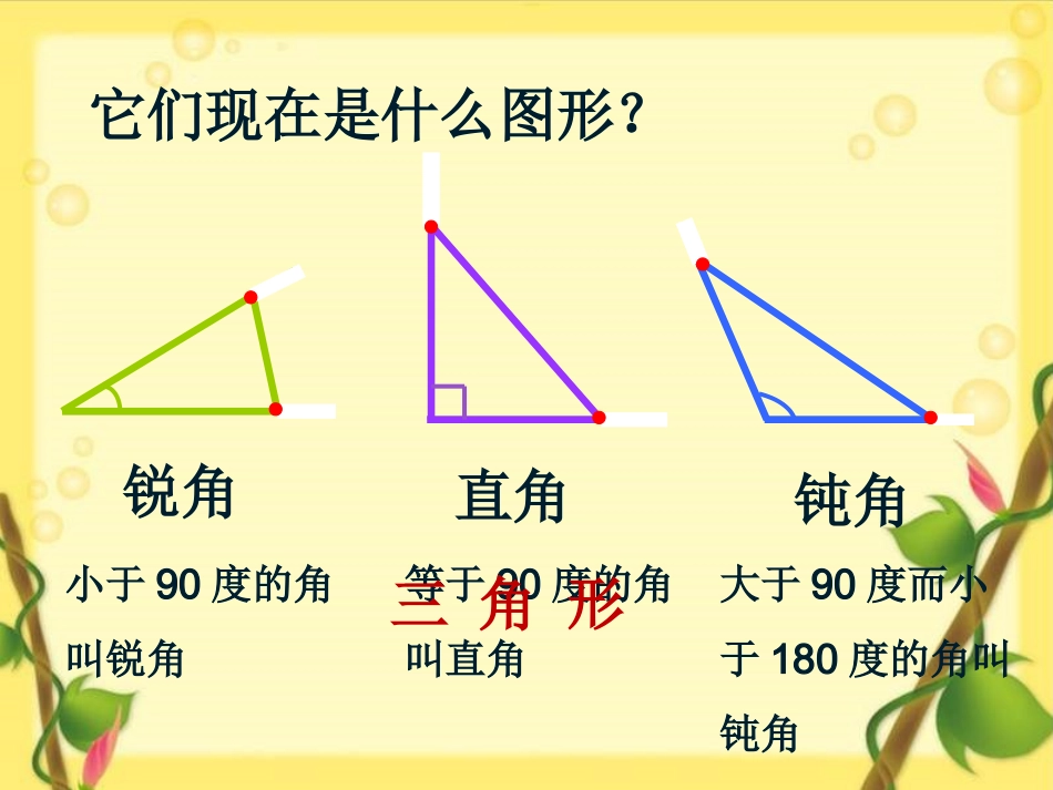 小学数学2011版本小学四年级《三角形的分类》_第3页
