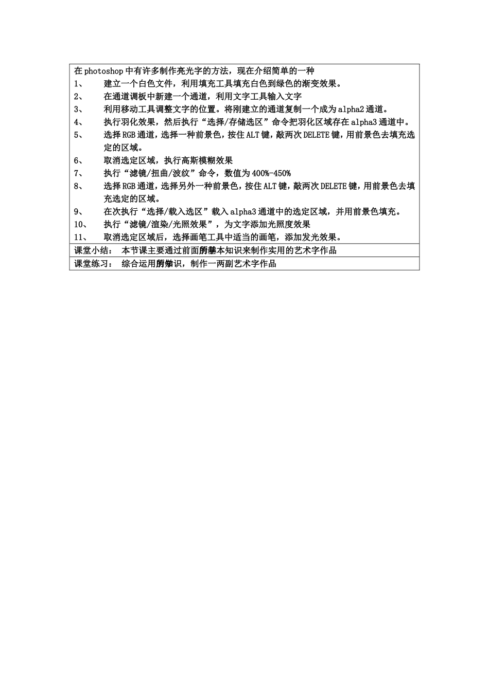 在Photoshop中制作艺术字_第2页