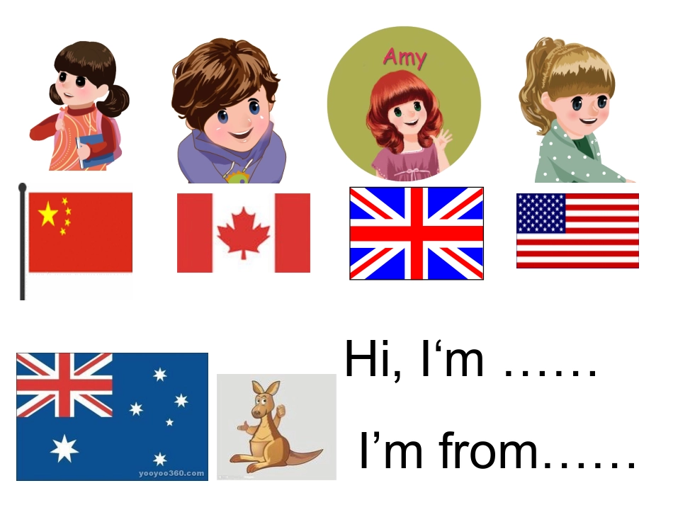 新人教版英语三年级下册_Unit1_B_let's_learn_第2页