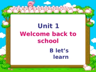 新人教版英语三年级下册_Unit1_B_let's_learn
