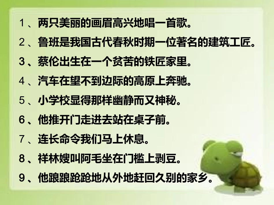 句子成分的划分_第3页