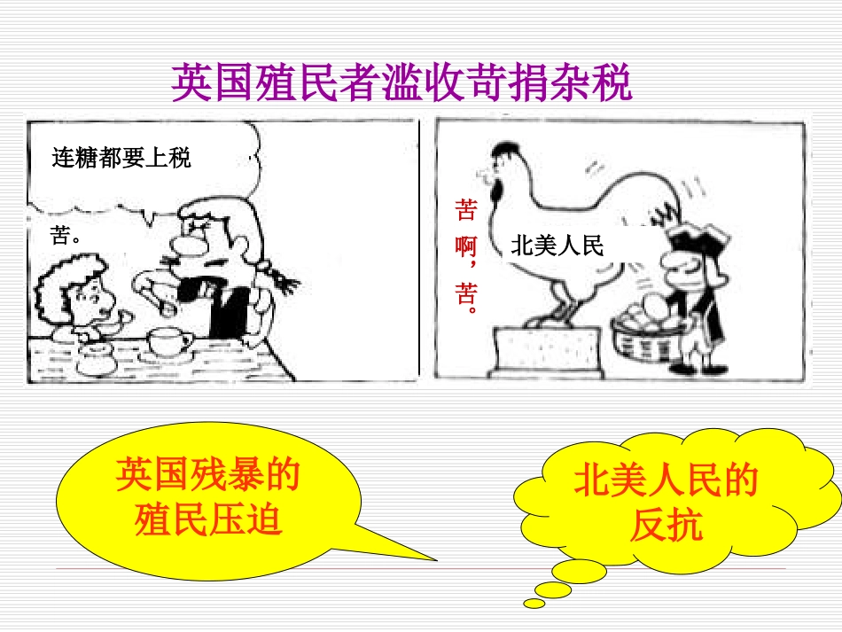 历史九年级上册第二单元第10课《美国独立战争》课件_第3页