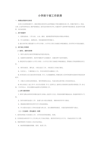学生班干部守则(1)
