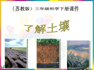 《了解土壤》