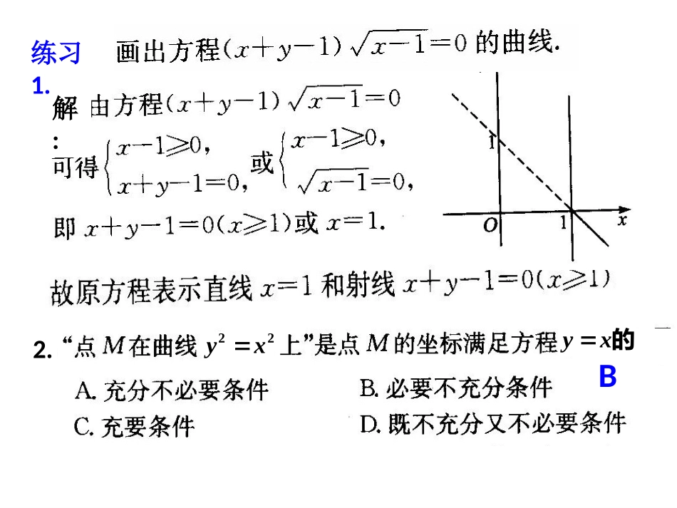曲线与方程习题课展_第3页