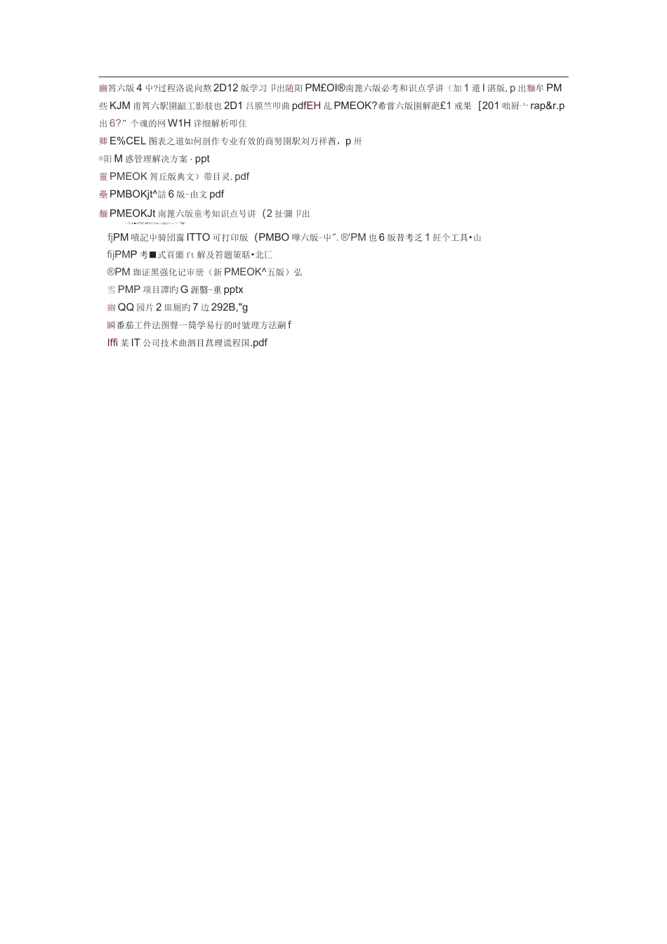 pmbok十大知识体系_第2页