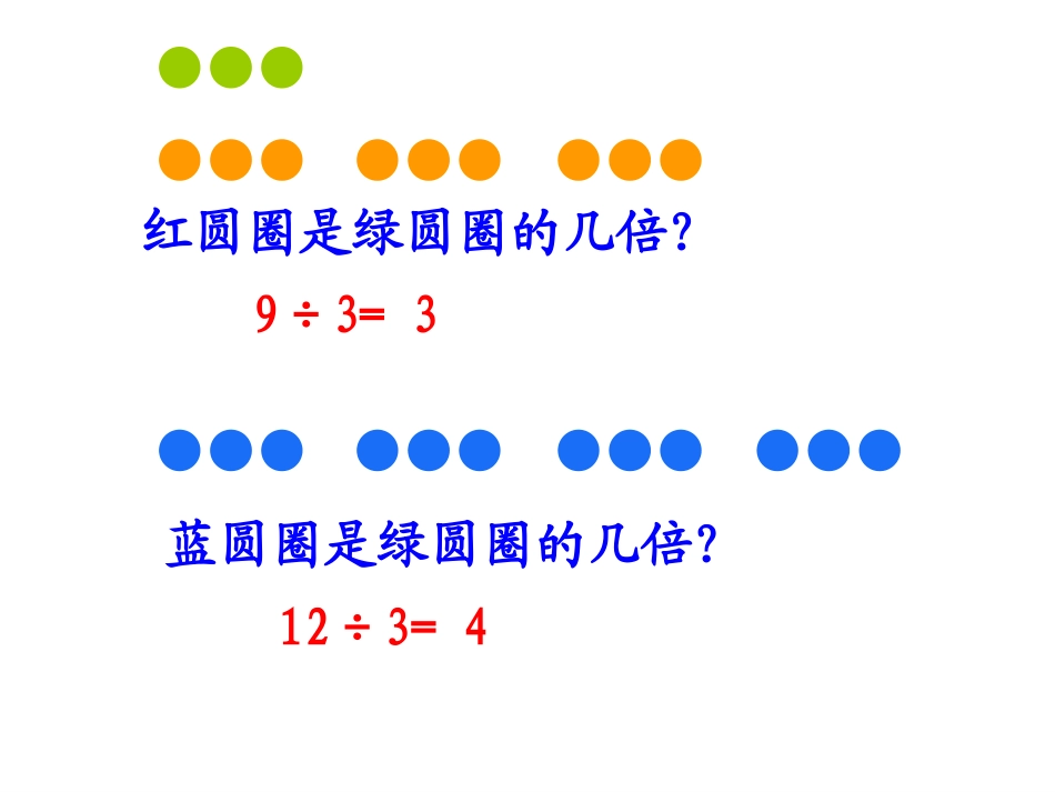 倍的认识、长正方形整理复习_第3页