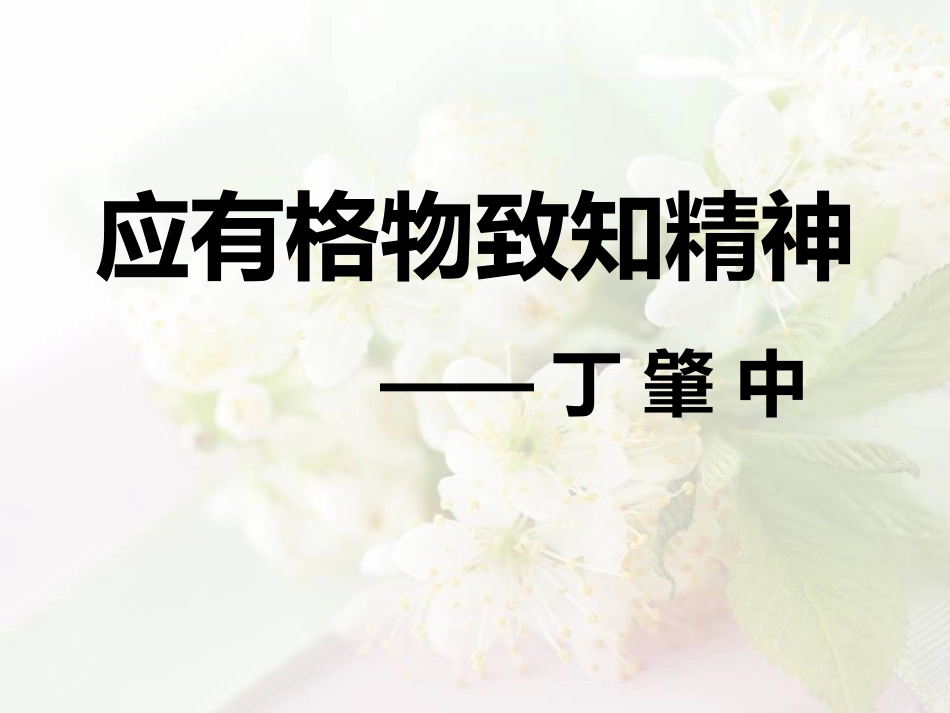 13.《应有格物致知精神》ppt课件_第2页