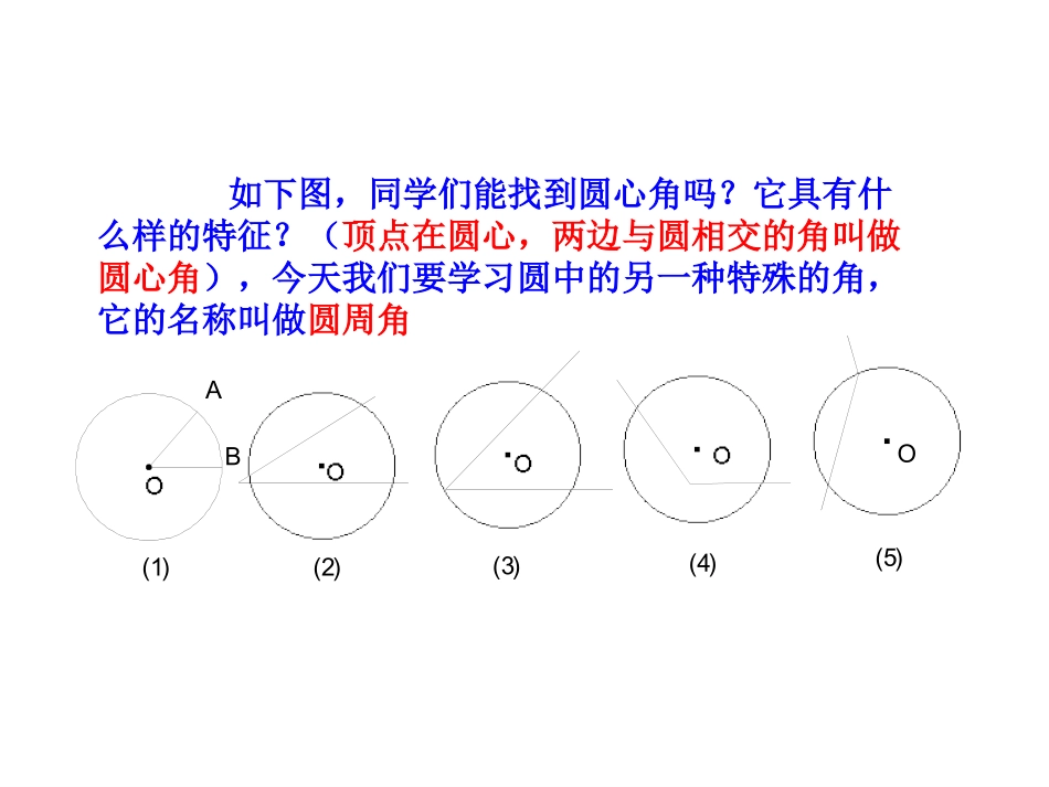《圆周角》课件（新人教版九年级上）_第2页