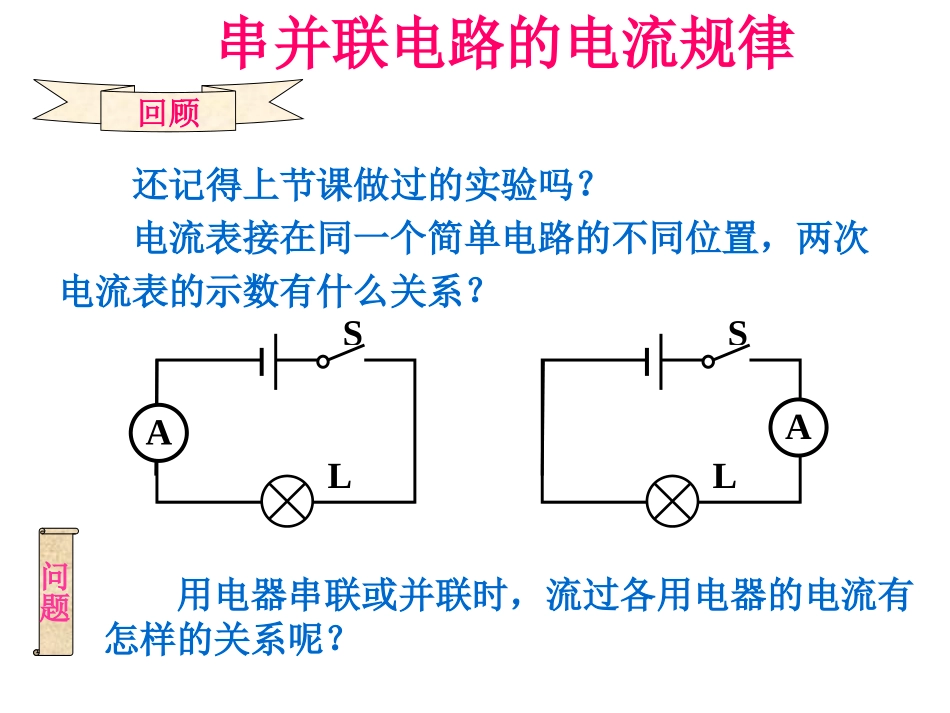 串并联电路的电流规律（共14张PPT）_第2页