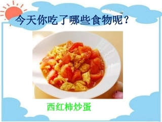 今天你吃哪些食物了呢-2