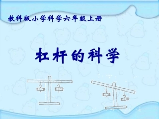 杠杆的科学1