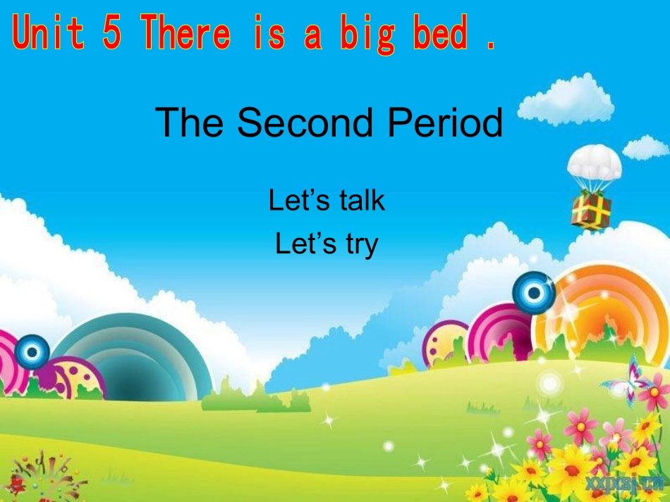 新版PEP教材第五单元ThereisabigbedpartA课件_第1页