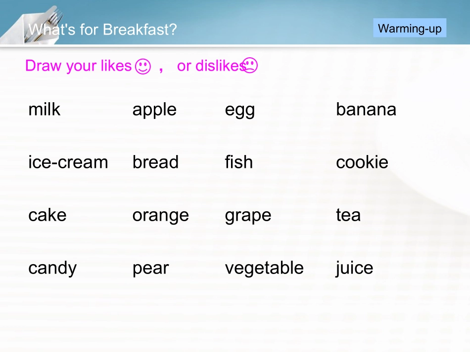 UNIT-TWO-WHAT'S-FOR-BREAKFAST-Lesson-5-课件3_第2页