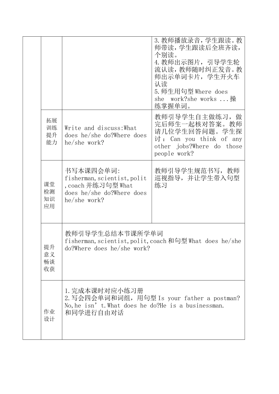 六年级英上第五单元BLet'slearn导案_第2页