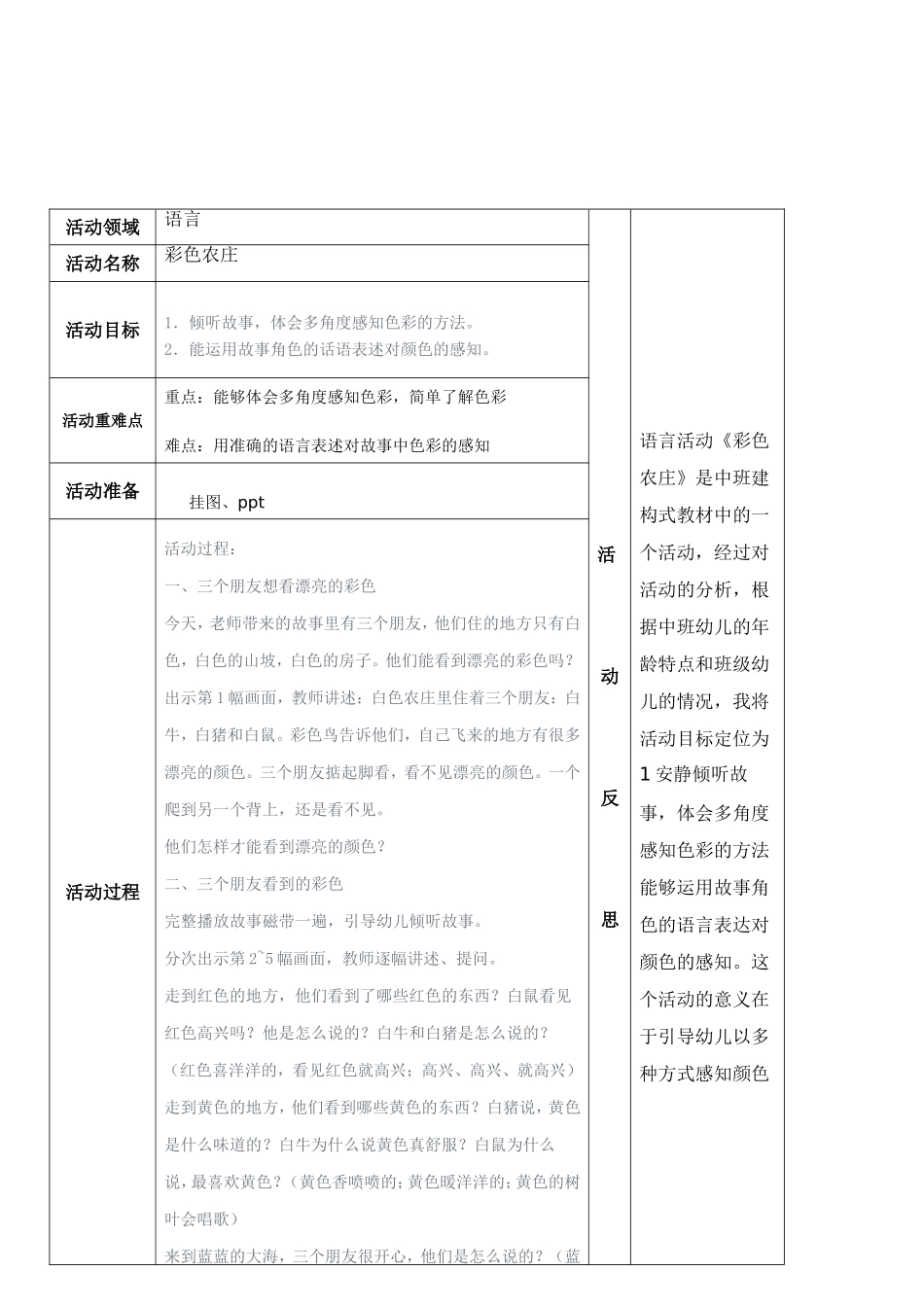 语言《彩色农庄》_第2页