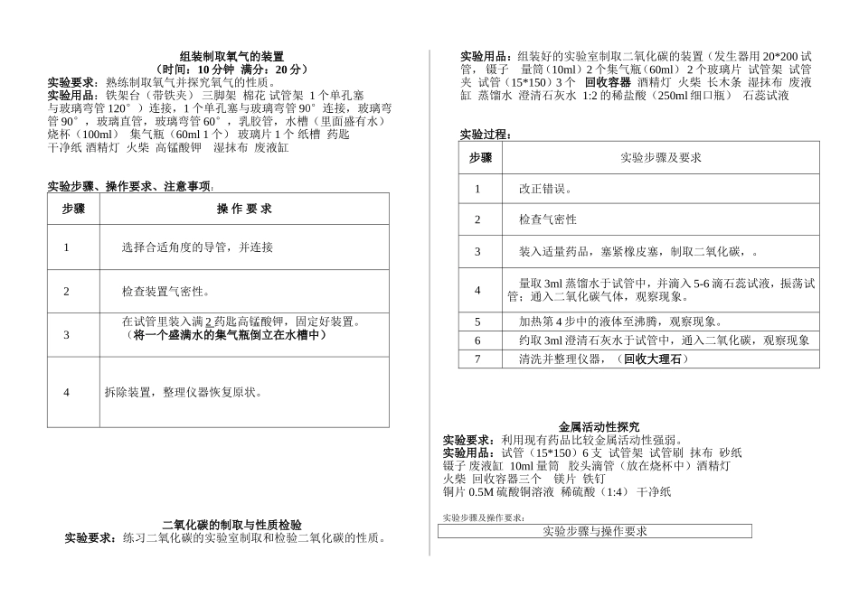 氧气的制取与性质_第1页