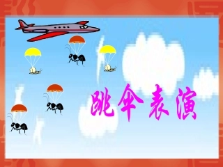 跳伞表演课件