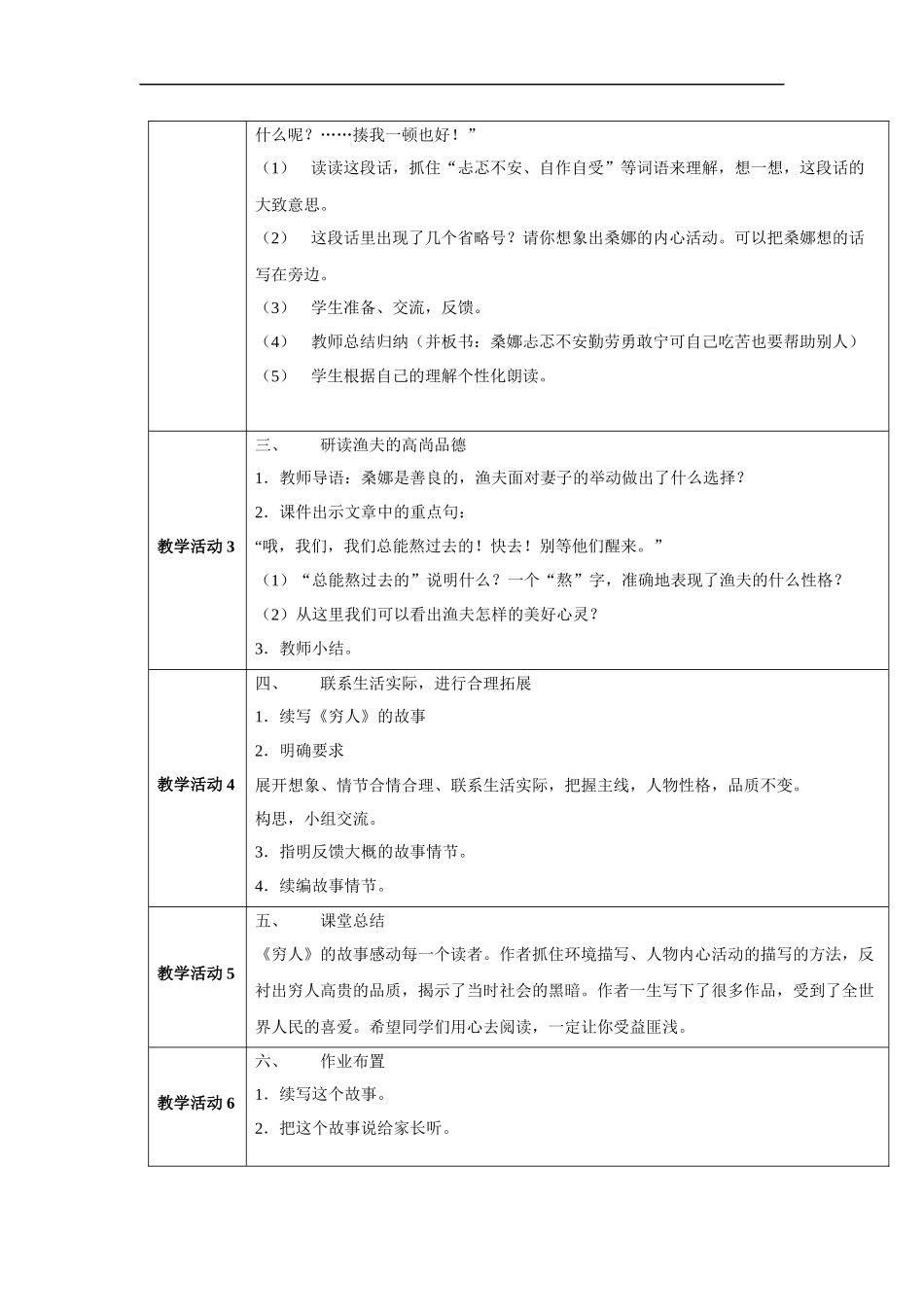 穷人-教学设计4_第2页
