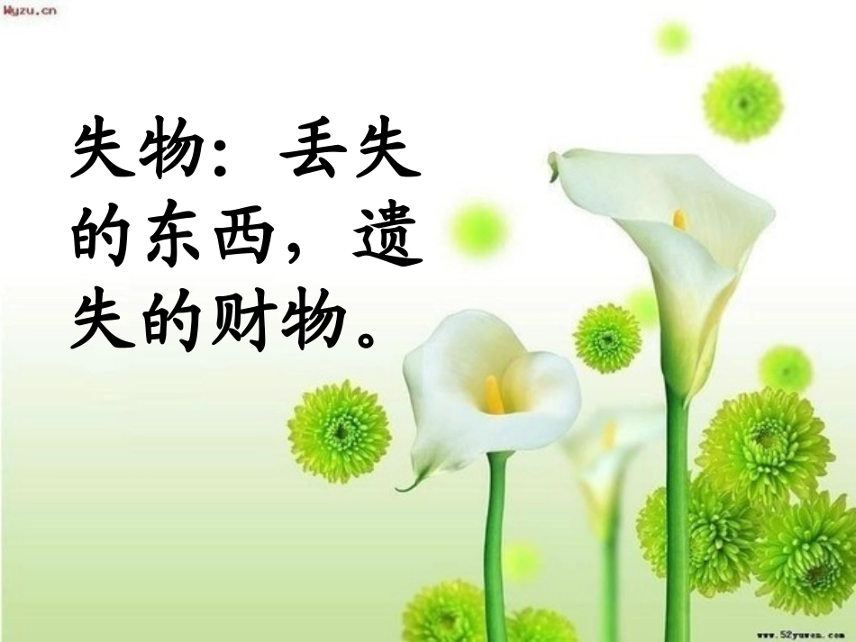 一年级下册语文失物招领_第2页