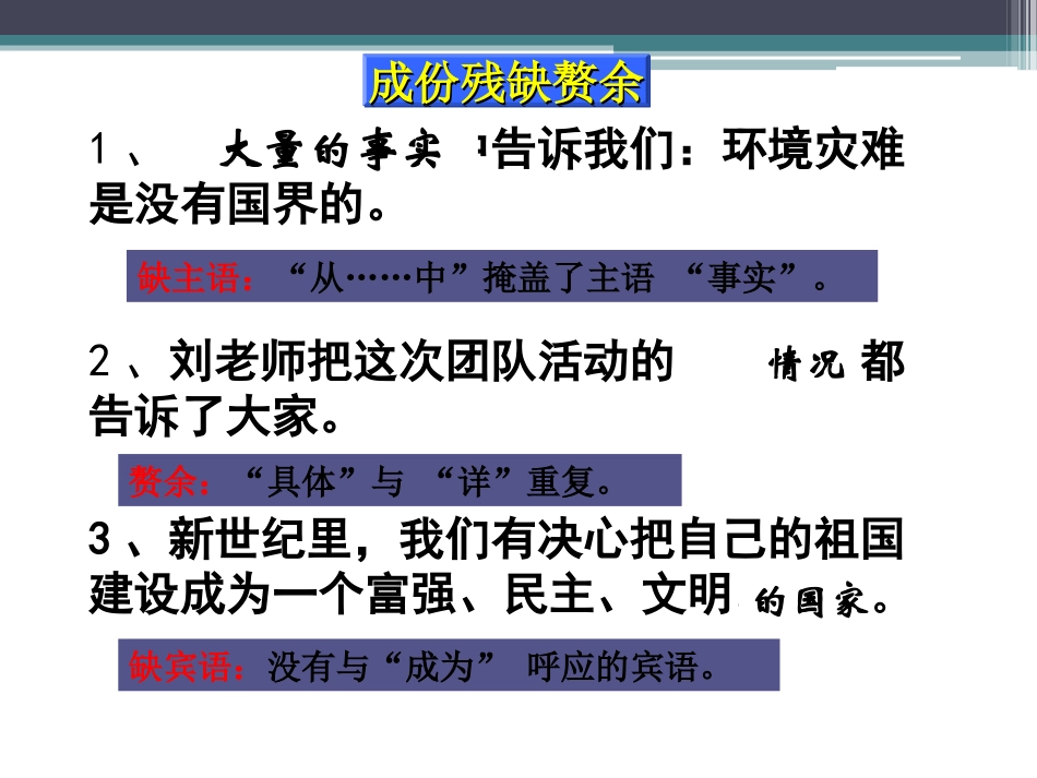 初一病句修改_第2页