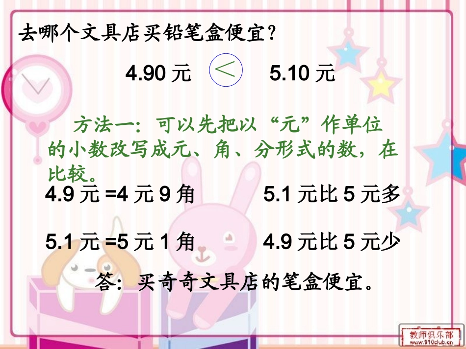 北师大版三年级数学下册《货比三家》PPT课件_第3页