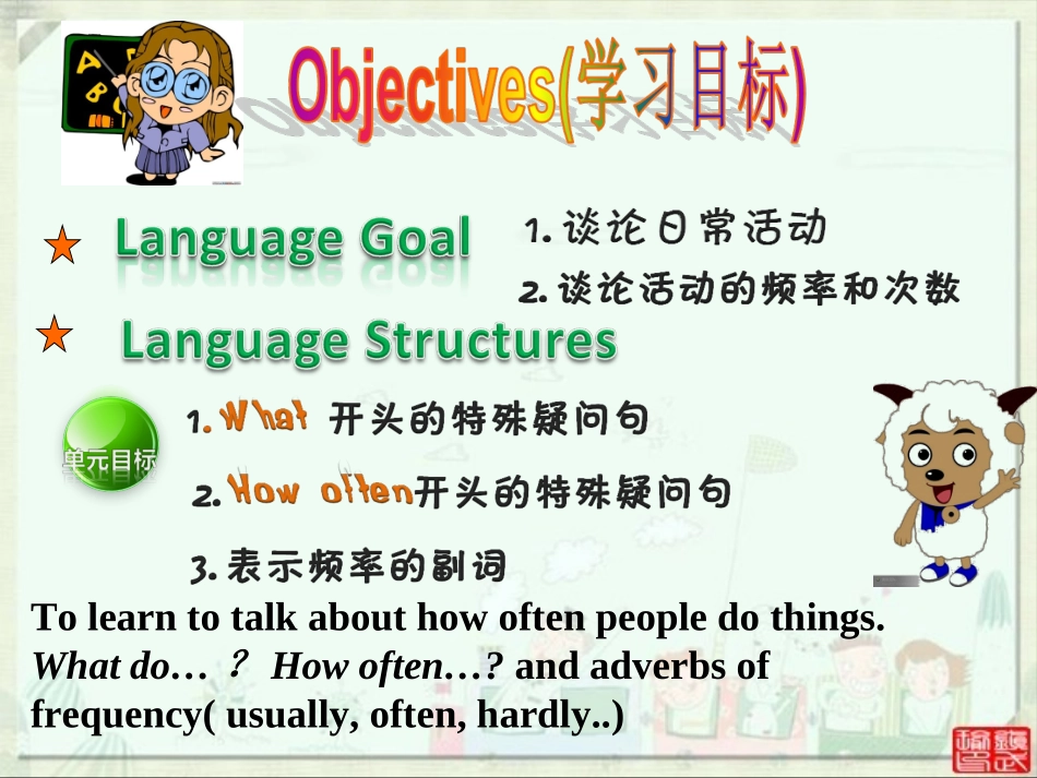 人教版英语八年级上Unit2课件_第2页