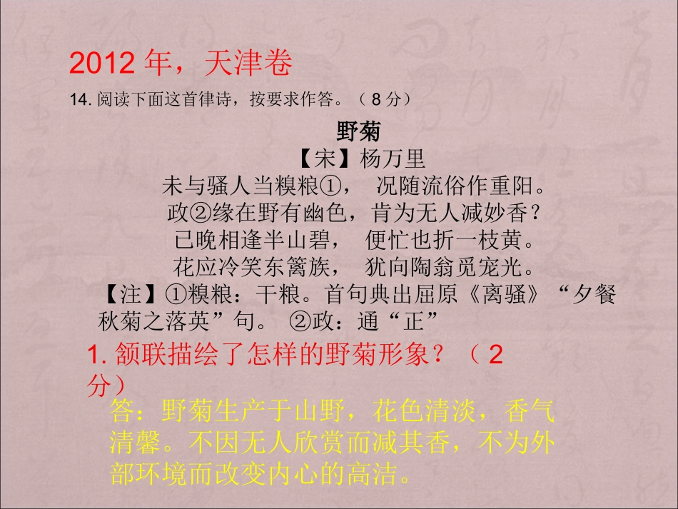 阅读古代浅易诗歌1_第2页