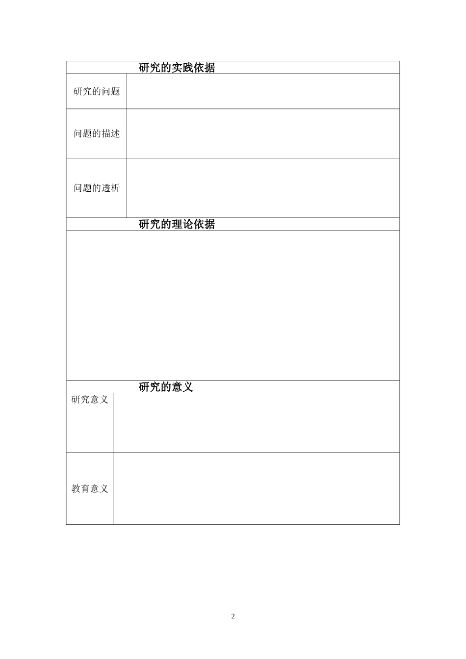 吝店中心小学课题研究方案设计表+-+_第2页