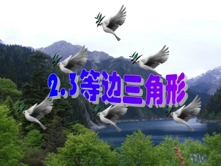 等边三角形性质和判定-(2)