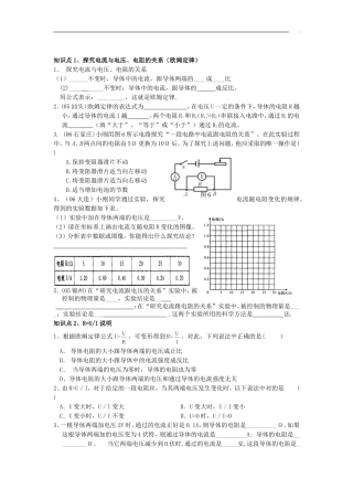 欧姆定律经典题