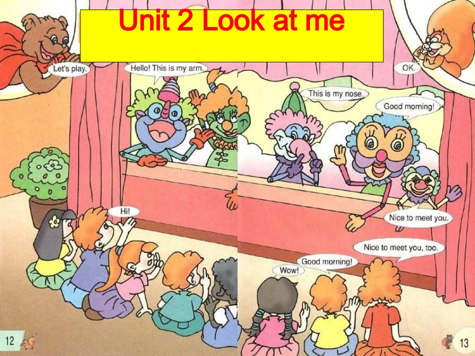 PEP英语三年级上第二单元课件_第1页